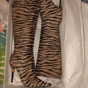 Casadei knee high boots